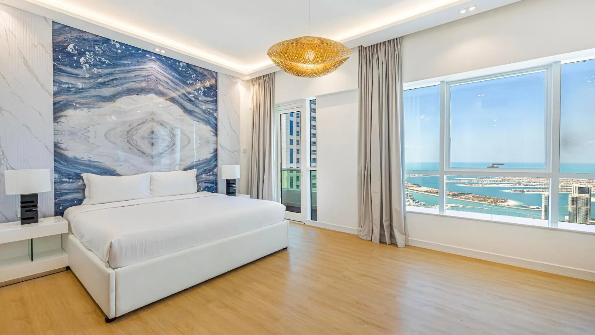 Apartment Daniels Serene 3Br With Palm View At Marina Pinnacle Dubai